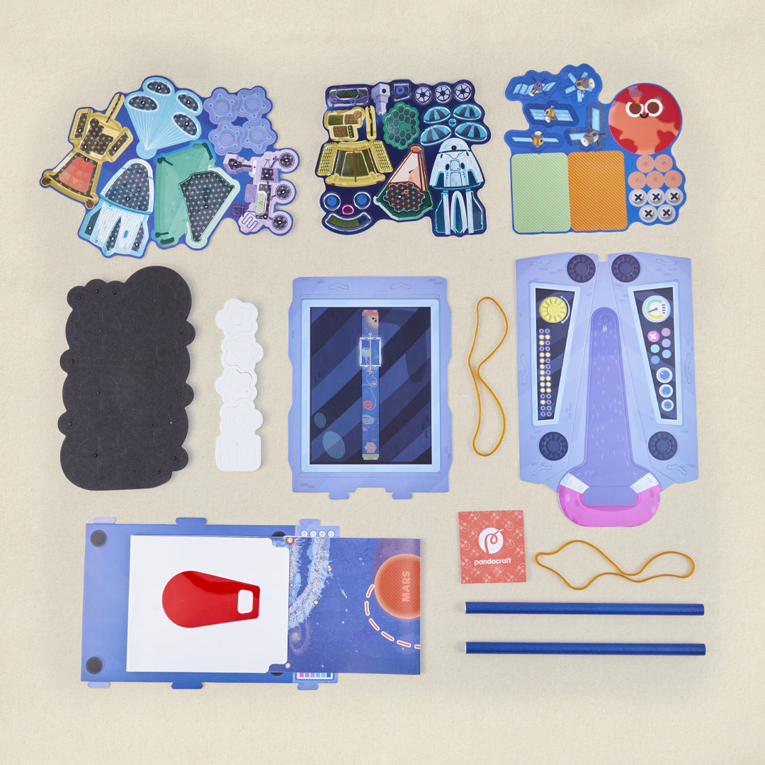 Les engins spatiaux, on part dans l'espace